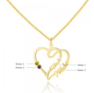 Personalized Birthstone Necklace JEWJONE101590